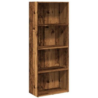 vidaXL Libreria Legno Antico 60x30x152 cm in Legno Multistrato vidaXL
