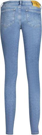 Calvin Klein Mid-Rise Skinny Jeans - Blue