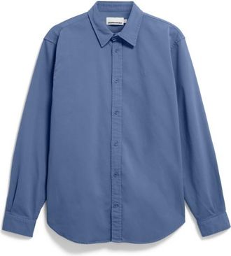 Armedangels Giaalo GMT Dye Hemd f&uuml;r Herren | blau