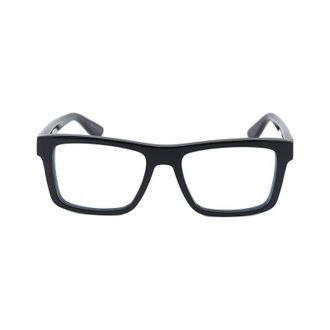 Saint Laurent Rectangle Full Rim Eyeglasses - Black