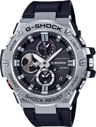 Casio Mens G-Shock GST-B100 Series Black Dial Watch