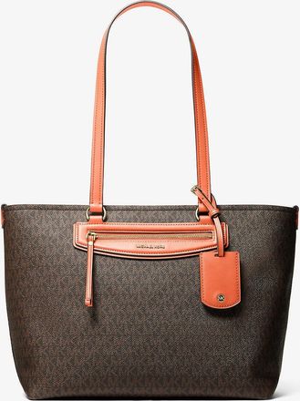 Michael Kors Jet Set Travel Medium Signature Logo Tote Bag