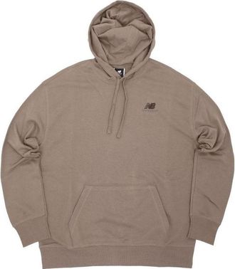 New Balance Uni-ssentials French Terry Hoodie Asia Sizing Brown UT21500-MS