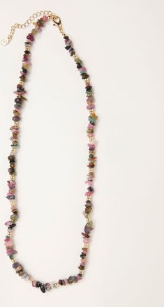 Fat Face FatFace Gold Tone Semi Precious Necklace