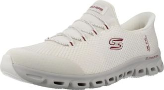 Skechers Glide-Step - Vibey - Dames - Sneakers - Wit - 40 EU - Schoenen