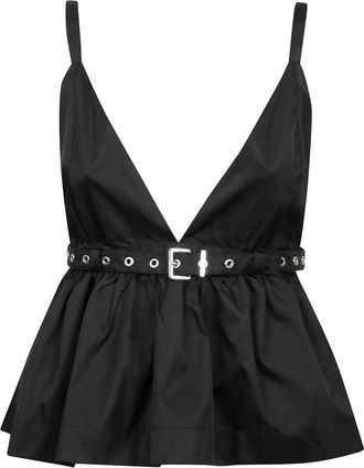 Ganni Donna, Top, Nero, M, new