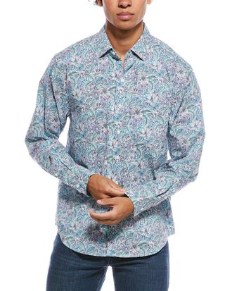 Tommy Bahama Sarasota Stretch Azul Gardens Shirt