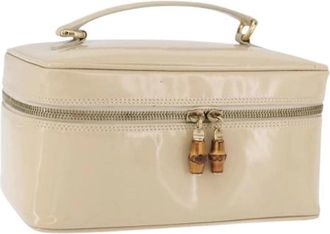 Gucci Pre-owned Handbags, female, Beige, Size: ONE SIZE Pre-owned Vintage Hand Bag