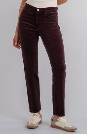 Kut from the Kloth Rachael High Waist Corduroy Mom Jeans in Raisin at Nordstrom Rack, Size 14