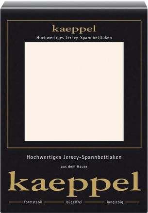 Kaeppel Spannbettlaken »Single Jersey Mako Cotton« Bettlaken aus 100% Baumwolle