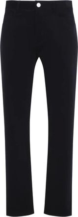Giorgio Armani Five-Pocket Corduroy Broek - Heren - Straight fit broeken - Paars - W34 - Katoen - Broeken