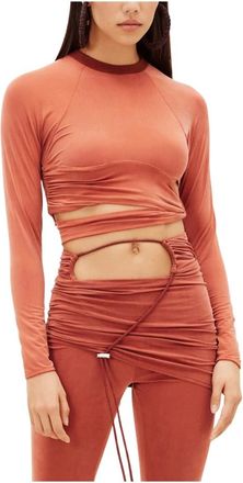 Jacquemus Mujer, Camisetas, Rojo, Talla: M