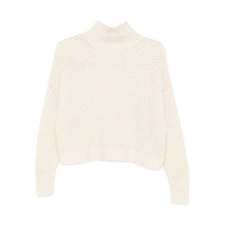 Antonelli Turtlenecks - Knitwear - Mujer - Blanco - S