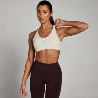 MyProtein Sujetador deportivo sin costuras Tempo Ultra para mujer de MP - Neblina - XS