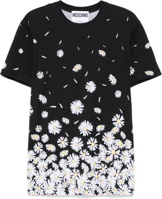 Moschino Short-Sleeve Crew Neck T-Shirt