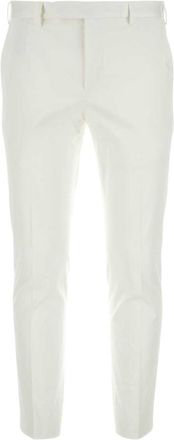 Pantaloni Torino White stretch cotton pant