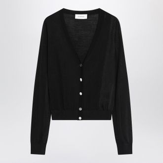 Sportmax Sportmax Black Wool Cardigan