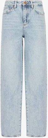 A|X Armani Exchange High Waisted Wide Leg Cotton Denim Jeans, Size 30