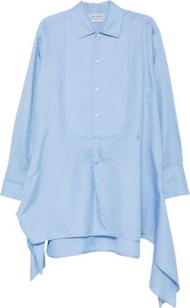J.W.Anderson Jurk met knoop aan de zijkant - Dames - Jurken - Blauw - Maat: M Katoen