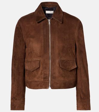 Nour Hammour Vanves suede jacket