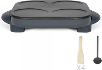 Livoo Crepera 1500w 4x12cm Gris - Doc266g - Livoo