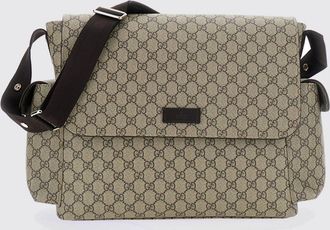 Gucci Borsa fasciatoio da bambino in tessuto GG Supreme con tracolla regolabile