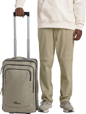 Jack Wolfskin Weekender JACK WOLFSKIN TRAVELTOPIA WHEELER 40, Damen, Gr. onesize, gr&uuml;n (dusty, olive), Polyester, Taschen Weekender