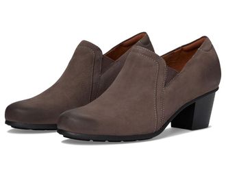 Cobb Hill Winny High Womens Heels Grey Leather : 6.5 B - Medium