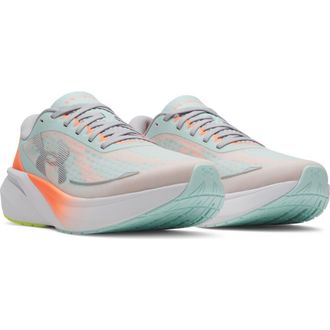 Under Armour UA Velociti Pace Running Shoe in White/mint at Nordstrom, Size 12.5