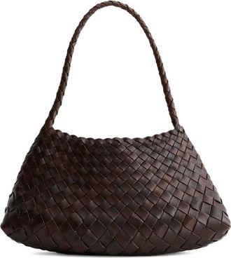 Dragon Diffusion Rosanna woven-design tote bag - Brown