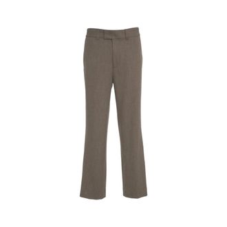 Paolo Pecora Chinos, male, Brown, Size: M Classic Marrone Chinos for Men