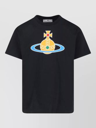 Vivienne Westwood oversized cotton logo print t-shirt