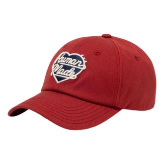 Human Made 6Panel Canvas Cap Red HM32GD046-RED