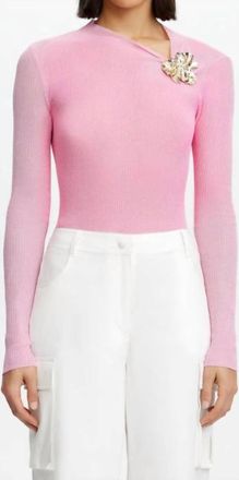 Acler Rowthorn Top In Pink