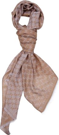 Max Mara Accessoires, Dames, Bruin, ONE Size, Katoen, Cotton Blend Stole