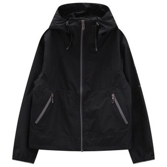 F.lli Campagnolo Packable Jacket Fix Hood Regenjacke f&uuml;r Damen | schwarz