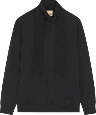 Valentino Heren, Truien, Zwart, Maat: M Wol