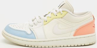 Air Jordan s Multicolor Leather Air Jordan 1 Low Top Sneakers