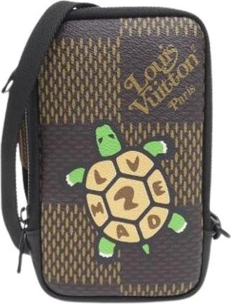 Louis Vuitton Pre-owned Cross Body Bags, female, Brown, Size: ONE SIZE Pre-owned Damier Shoulder Bag