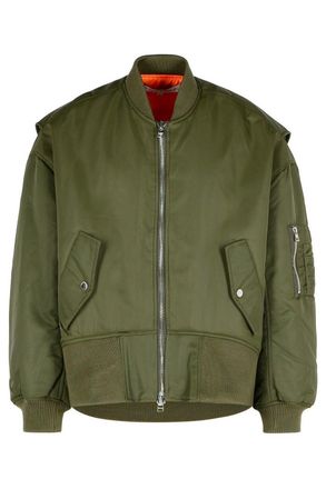 J.W.Anderson J. W. Anderson Curved Hem Oversized Bomber Jacket