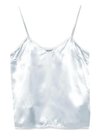 Fabiana Filippi V-neck camisole top - Blue