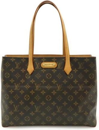 Louis Vuitton Pre-owned Tote Bags, female, Brown, Size: ONE SIZE Pre-owned Canvas Tote Bag