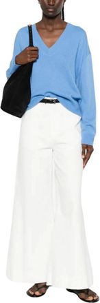 Anine Bing Truien & Vesten, Dames, Blauw, S, Kasjmier, Lee Sweater