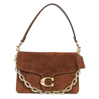 Coach Handbags, female, Brown, ONE SIZE, Chain Tabby Shoulder Bag