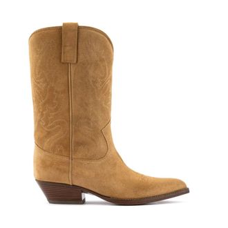 Buttero Botas Vaqueras Bordadas - Shoes - Mujer - Marr&oacute;n - 40 1/2 EU