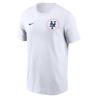 Nike New York Mets USA 250 Nike Mens MLB T-Shirt in White | N19910AA8S-3B4
