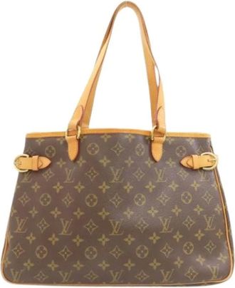 Louis Vuitton Pre-owned Tote Bags, female, Brown, Size: ONE SIZE Pre-owned Vintage Monogram Canvas Tote