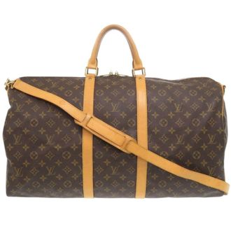 Louis Vuitton Brown Monogram Monogram Boston Bag (Pre-Owned)