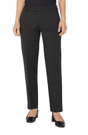Liverpool L.A. Kelsey Knit Trousers in Heathered Charcoal at Nordstrom, Size 0