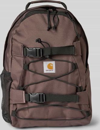 Carhartt Work in Progress Rucksack mit Label-Details Modell KICKFLIP in Aubergine, Gr&ouml;&szlig;e 1